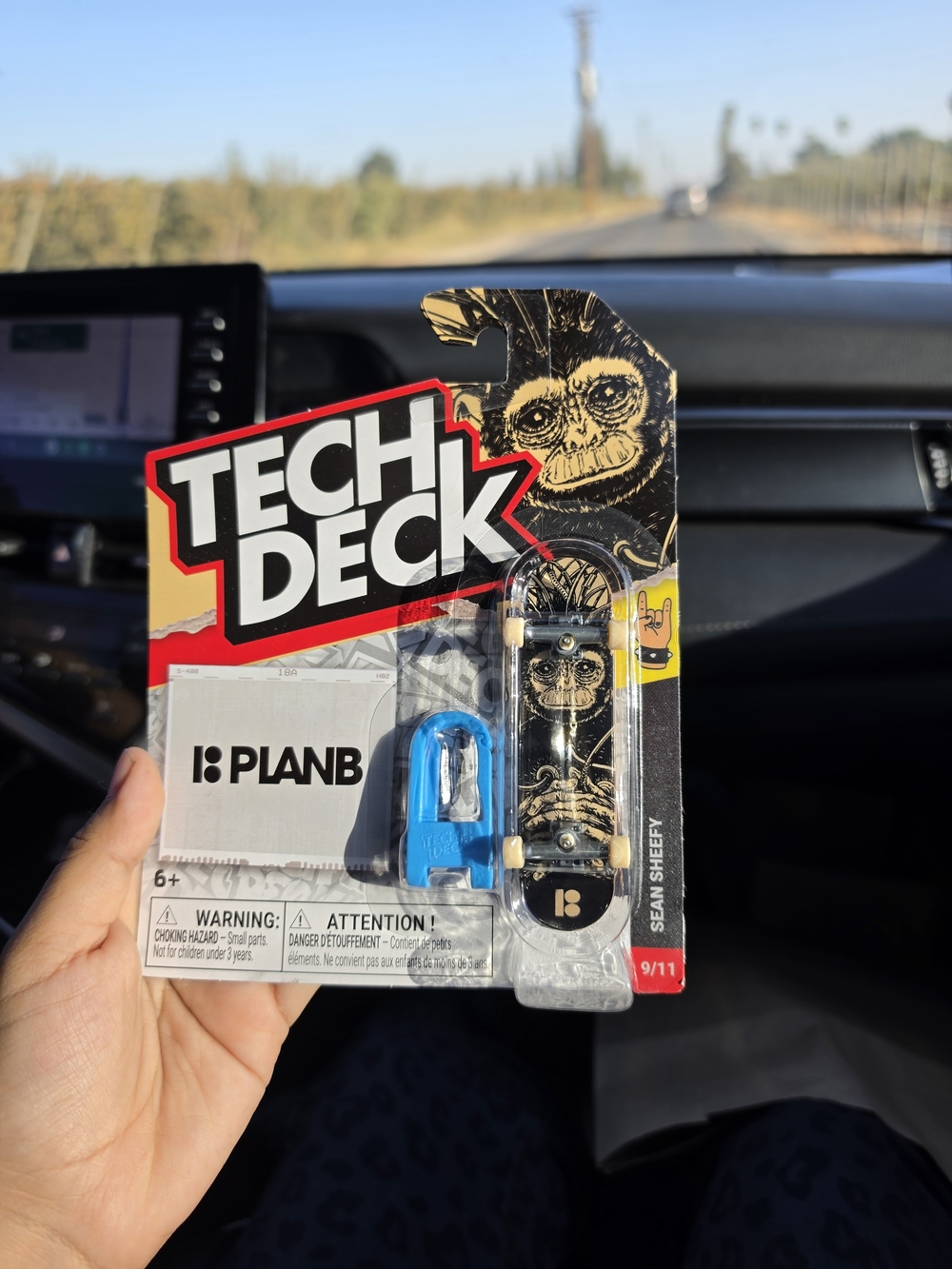 Tech Deck Mini Fingerboard - PlanB Sean Sheefy 9/11